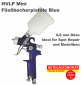 Preview: HVLP Mini-Fließbecherpistole Blue 0,8 mm