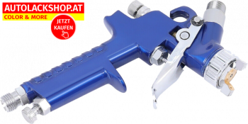 HVLP Mini-Fließbecherpistole Blue 0,8 mm