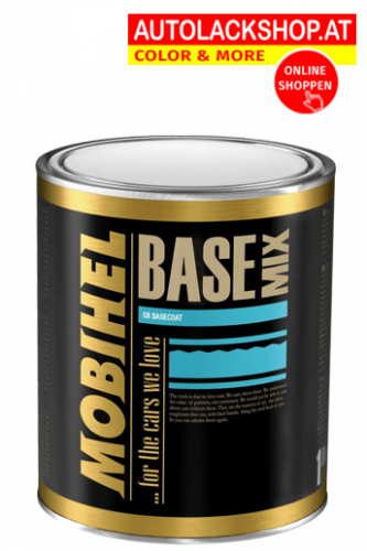 MOBIHEL Basislack Metallic/Perl Farbton Lösemittel / 1,00 L