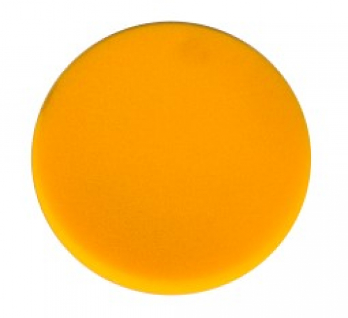 Mikra Schaumstoffpad PRO gelb, flach, 150 mm