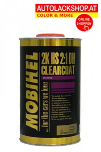 MOBIHEL 2K HS 2:1 clear coat DH low VOC / 1 L
